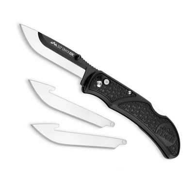 OUTDOOR EDGE FODING KNIFE ONYX