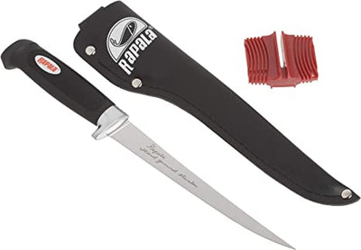 RAPALA FILET KNIFE 6IN SOFT GRIP W/SHARPENER