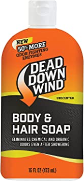 DEAD DOWN WIND SCENT PREVENT  BODY/HAIR SOAP 16 OZ