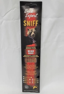 BUCK EXPERT SNIFF CONCENTRATED SMOKING STICKS BEAR BACON SCENT